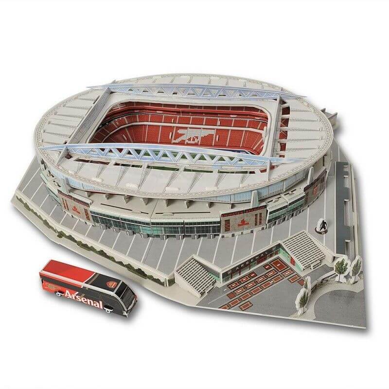 Arsenal Football Emirates Stadium Replica 3D Puzzle