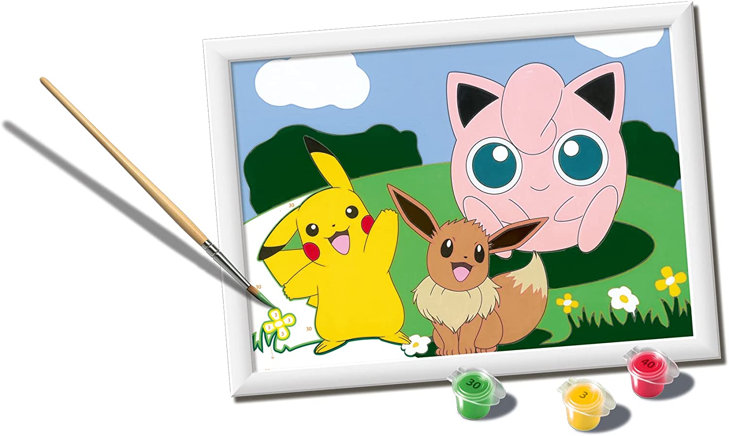 CreArt Pokémon Classics Paint by Numbers - Ravensburger