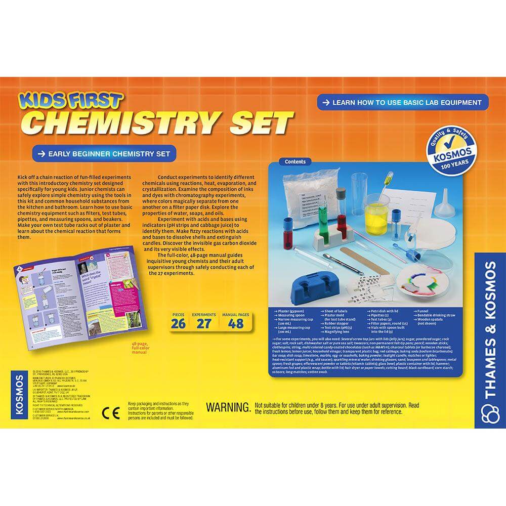 My first cheap chemistry set