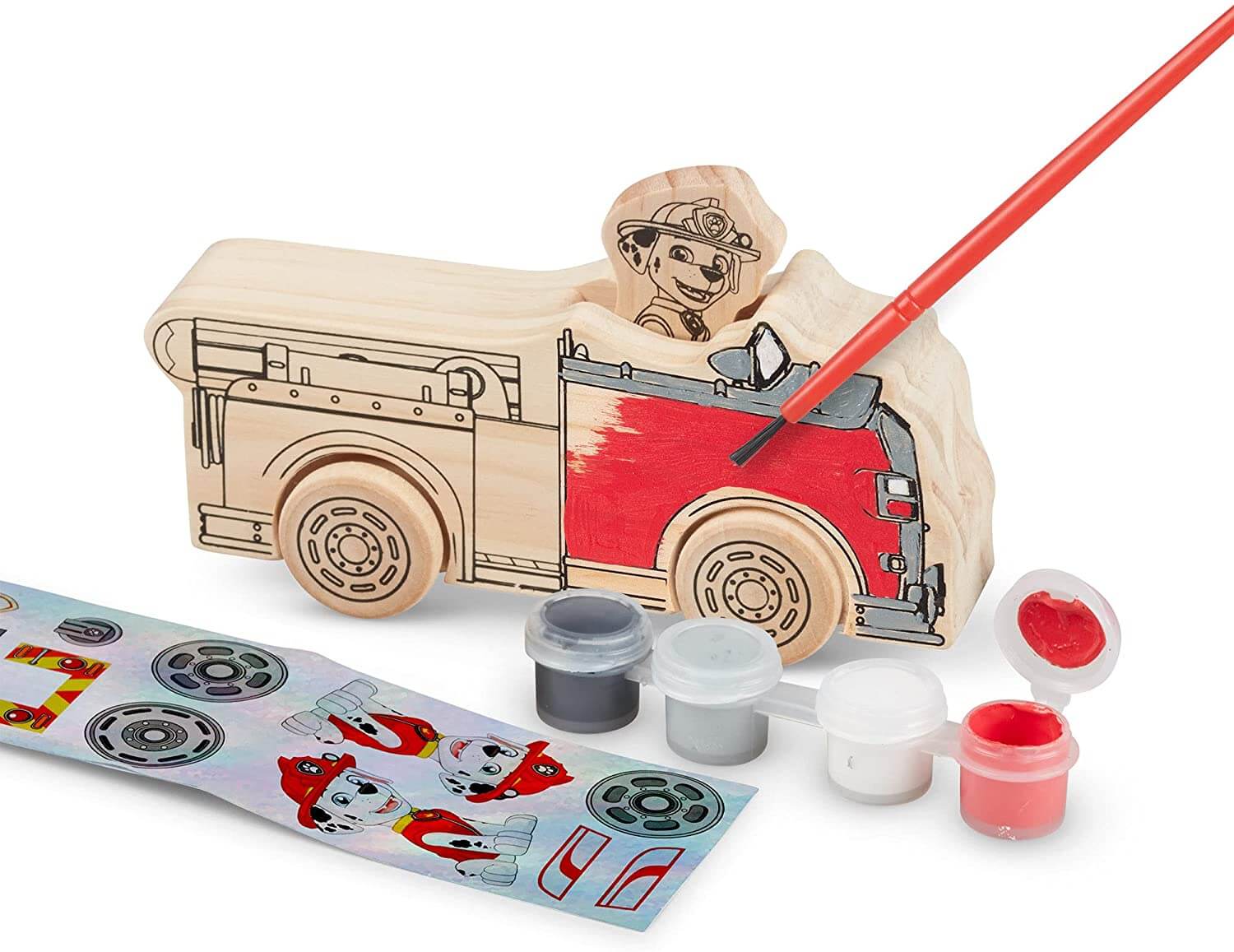 PAW Patrol Wooden Craft Kit - Vehicles