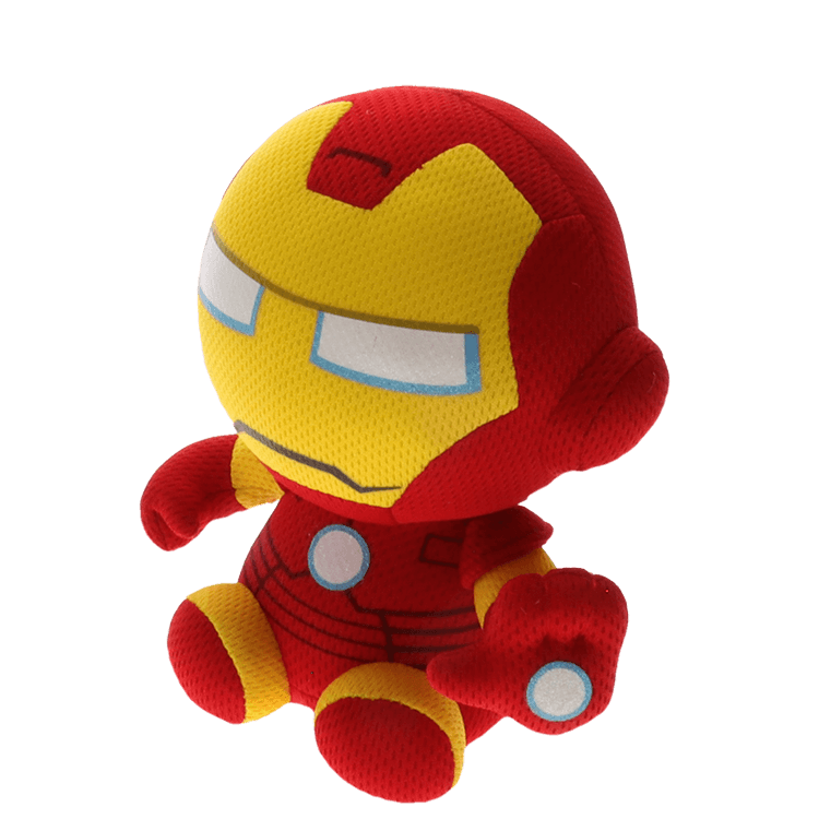 TY Iron Man Beanie 8"