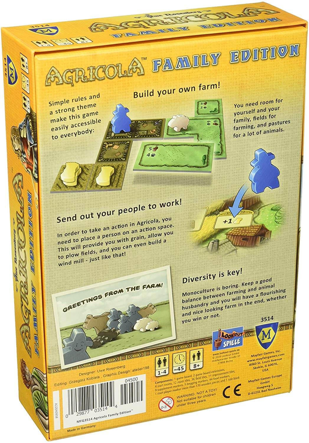 Agricola Family Edition