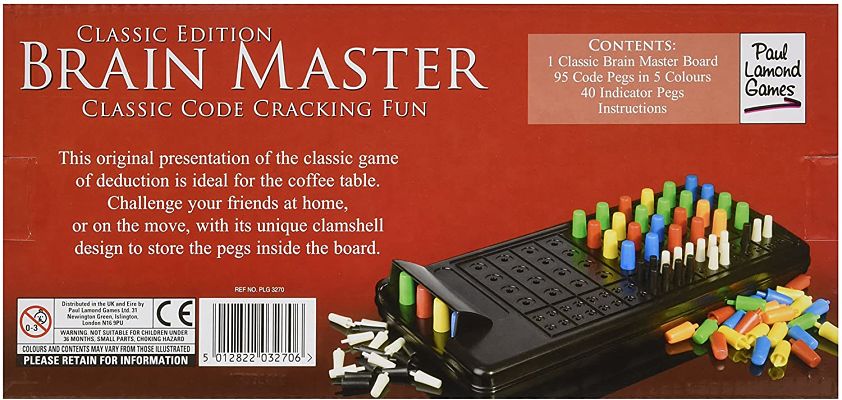 Brain Master - Classic Code Cracking Game