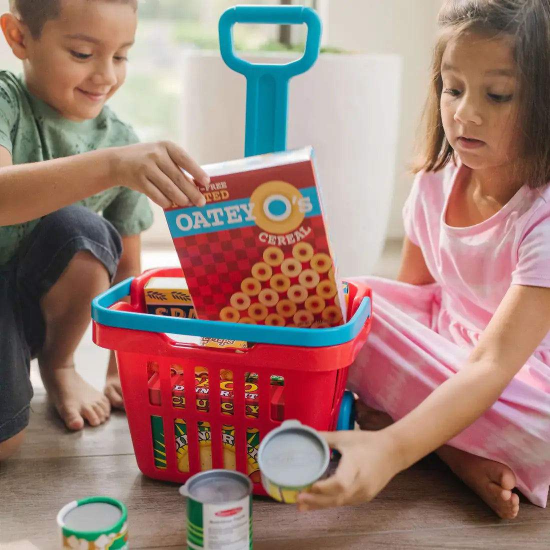 Grocery Basket Play Set