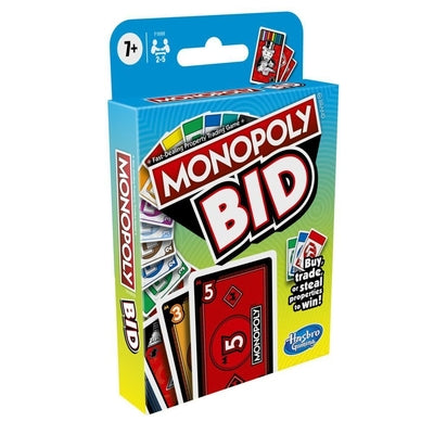 Monopoly Bid Card Game