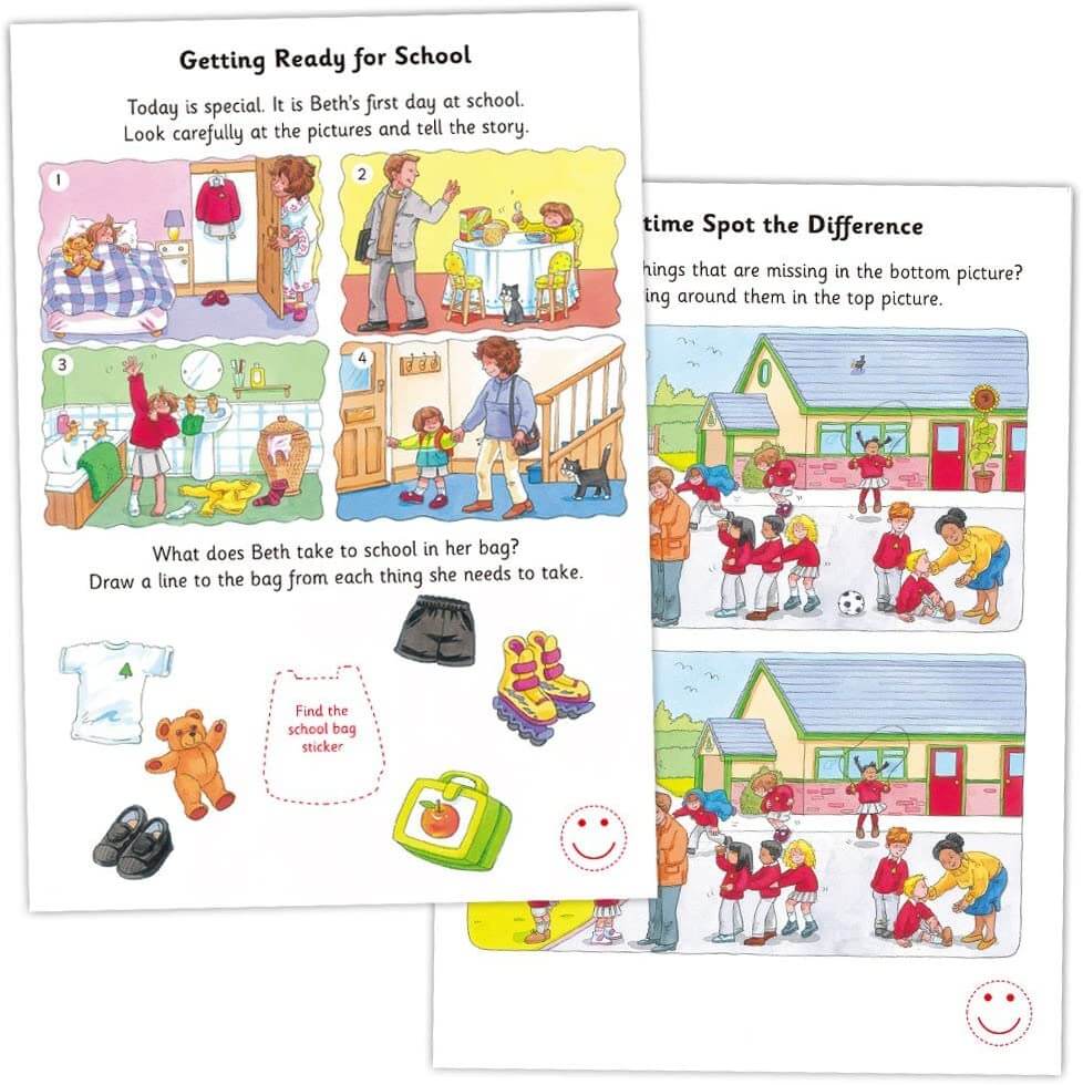 All About School Sticker Book