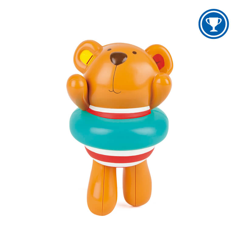 Swimmer Teddy Wind-Up  Bath Toy