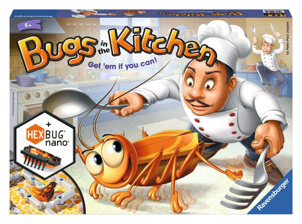 Bugs In The Kitchen - Catch the Hexbug Game