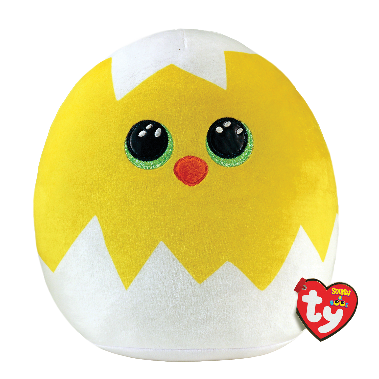 TY Hatch Easter Chick in Egg Squish a Boo Large