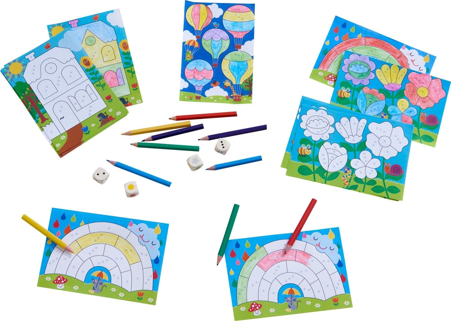 Colour it!- A Roll & Write Coloring Game - Haba