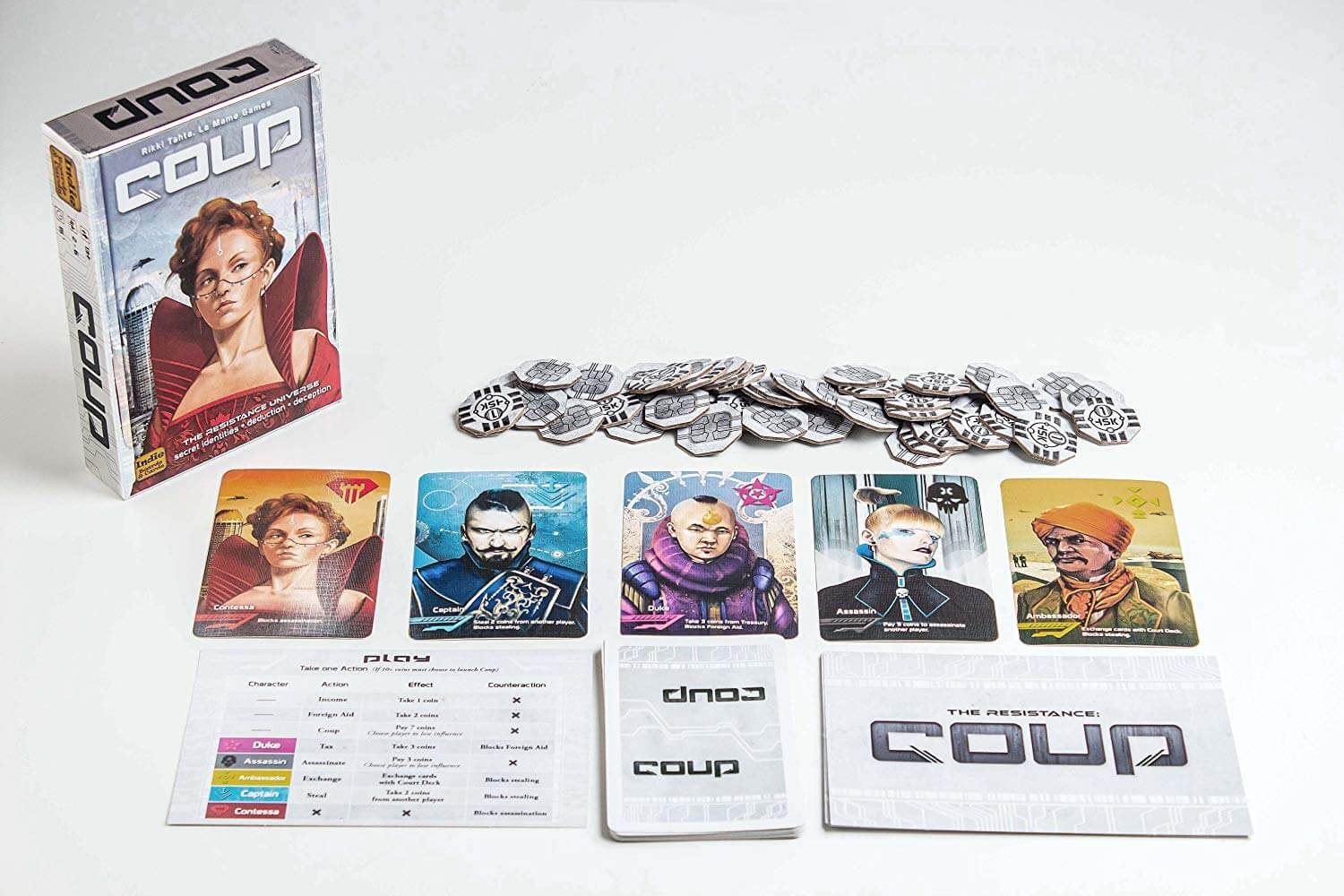 Coup Card Game