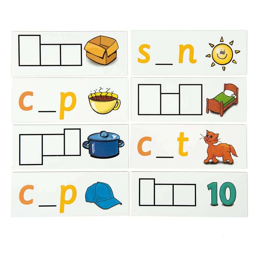 CVC Magnetic Word Strips