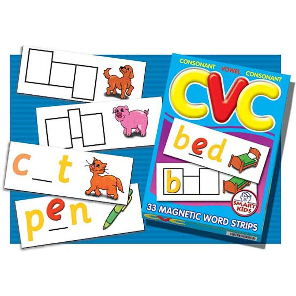 CVC Magnetic Word Strips