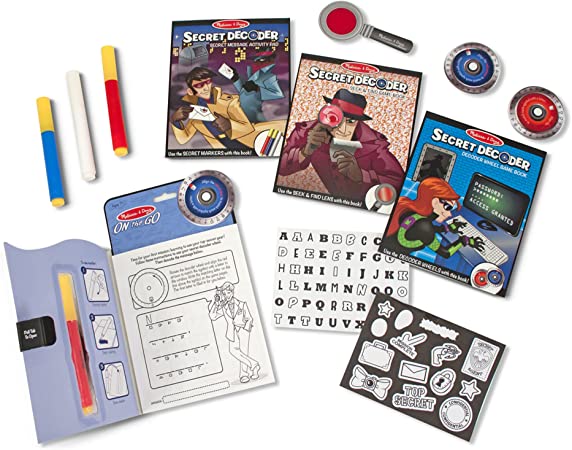 On the Go Secret Decoder Deluxe Activity Set