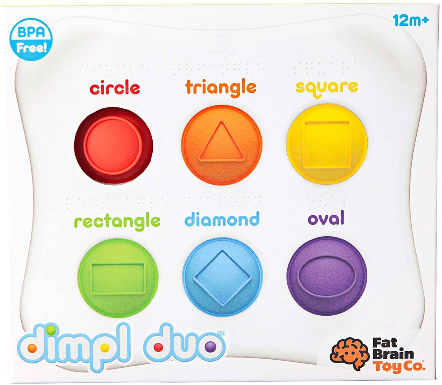 Fat Brain Toys Dimpl Duo Sensory Toy