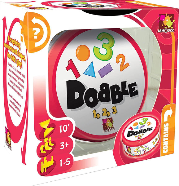 Dobble – Shapes And Numbers (Asmodee DOBCF01ES)