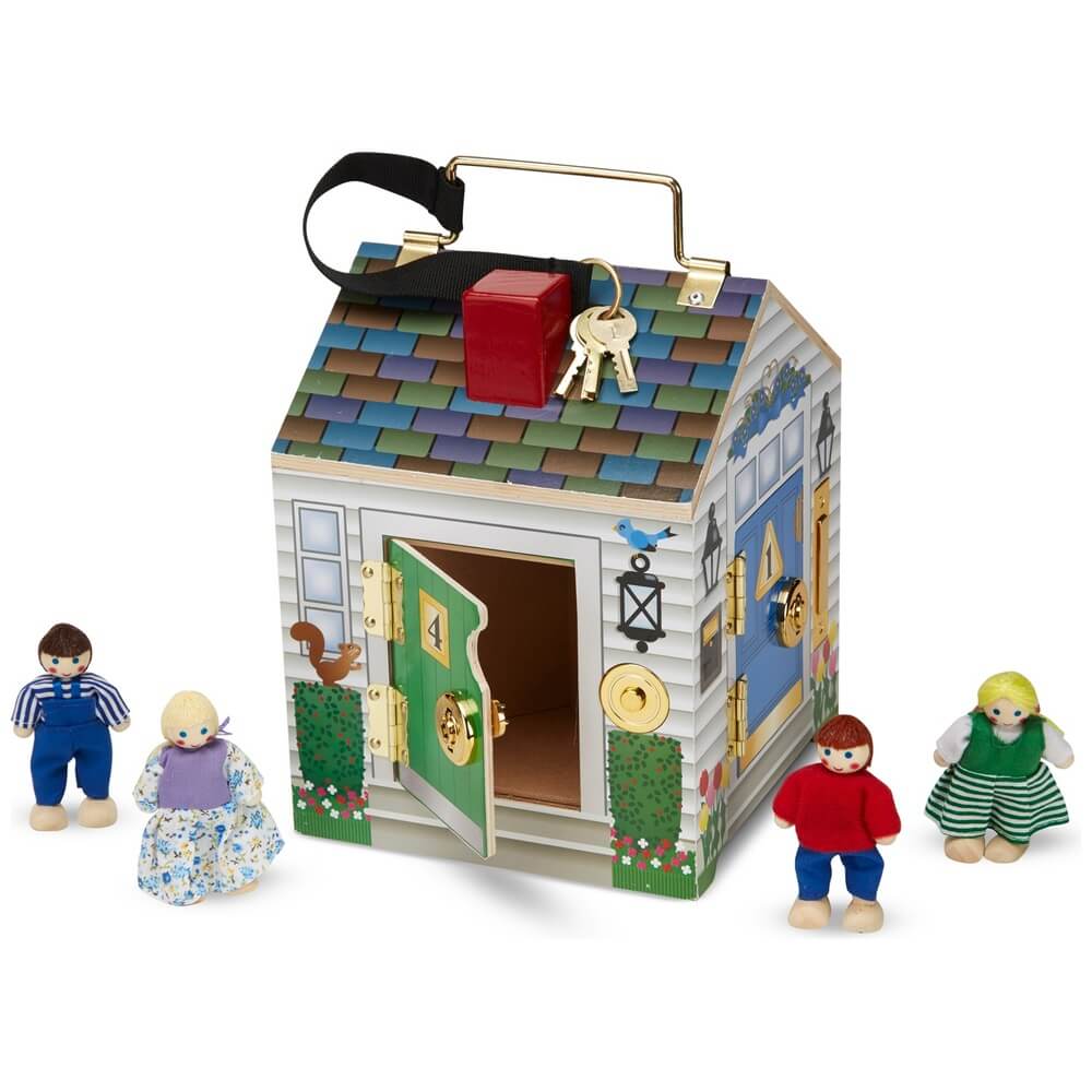 Melissa and Doug Wooden Doorbell House