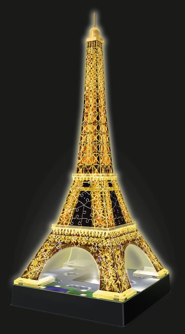 Ravensburger 3d puzzle night edition store eiffel tower