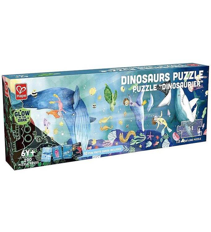 Ocean Life Glow in the Dark Puzzle Hape 200 pc