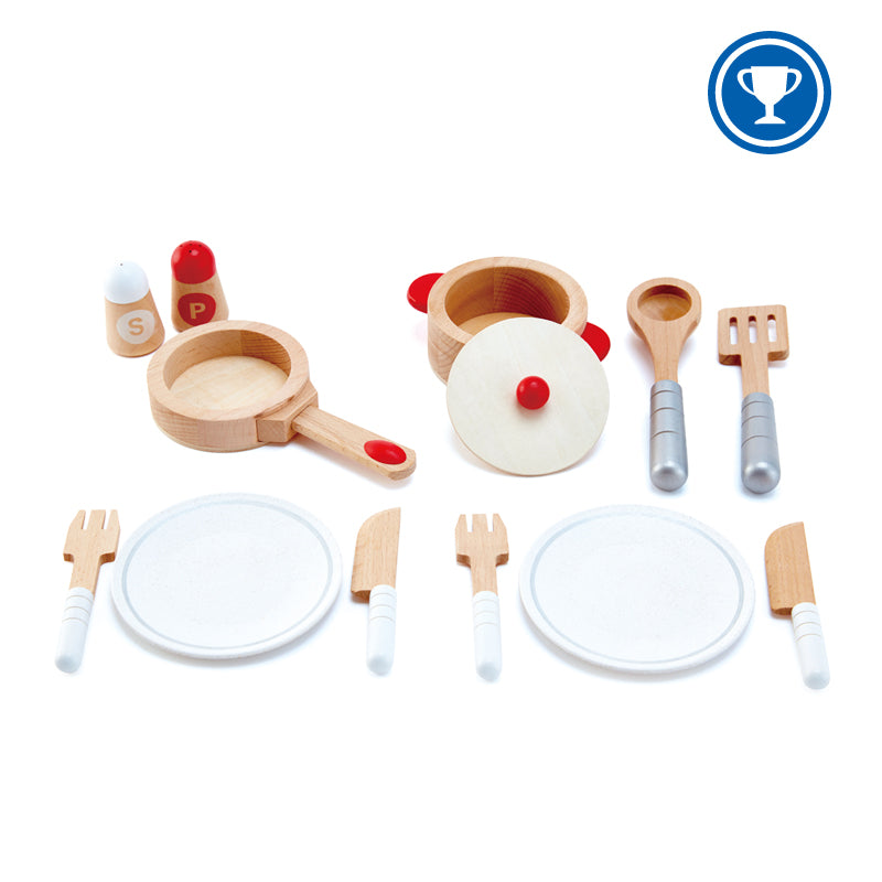 Wooden Cook & Serve Set Hape