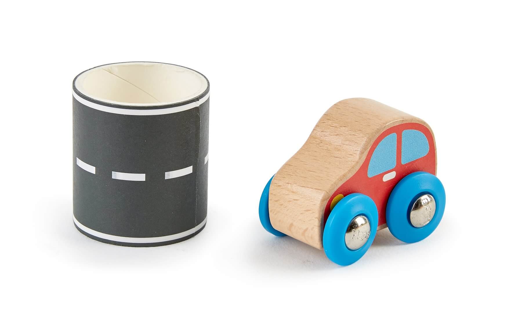 Hape Tape & Roll Car