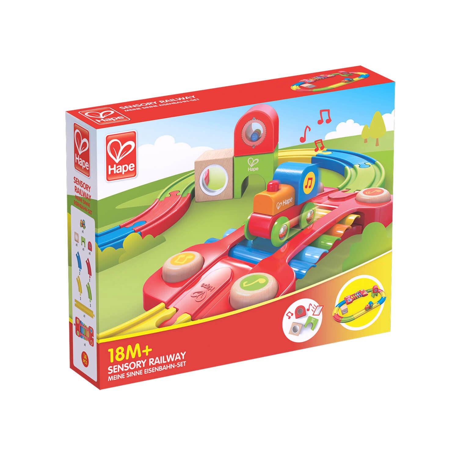 Sensory Railway Train Set Hape