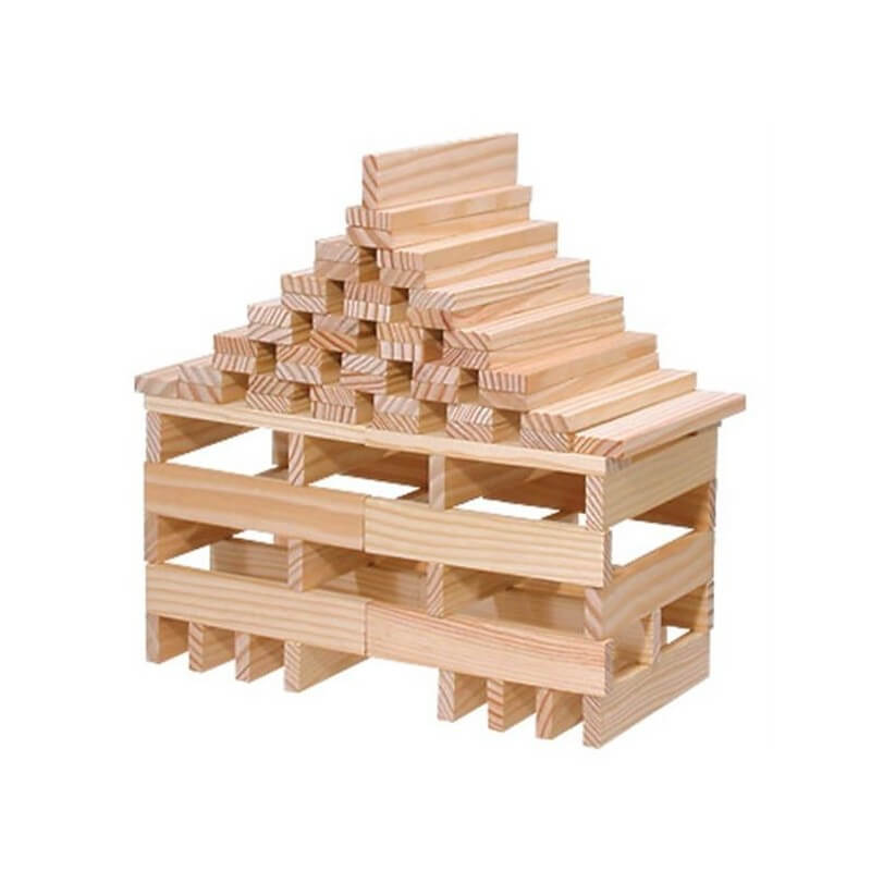 Wooden construction discount set for adults