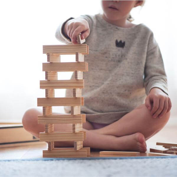 Wooden construction best sale set for adults