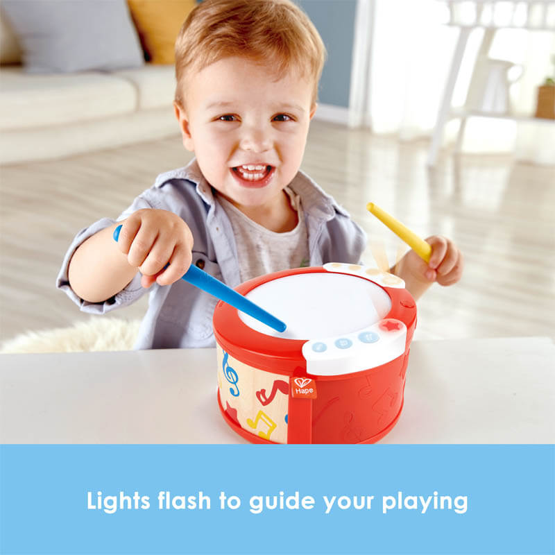 Hape Learn With Lights Drum E0620