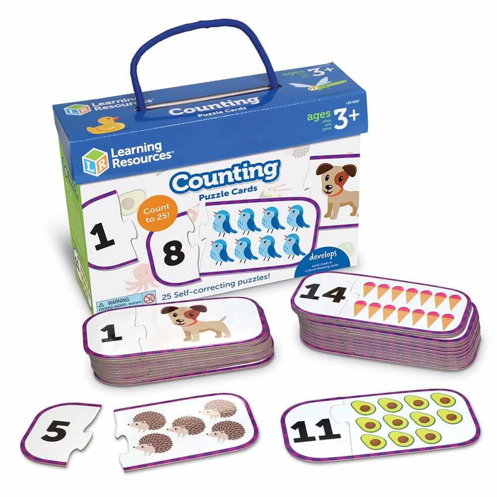 Counting Puzzle Cards