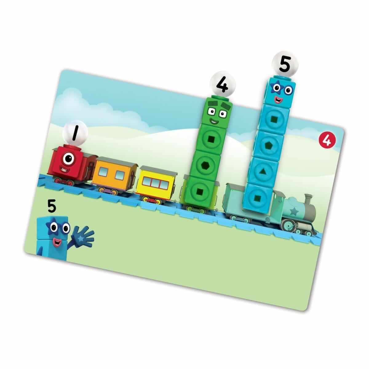 Mathlink Cubes Numberblocks 1-10 Activity Set | Cogs Toys & Games