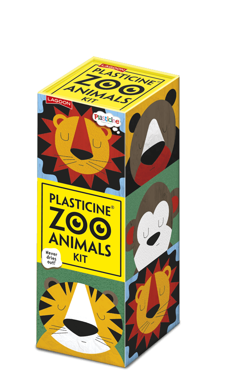 Plasticine Zoo Animals Modelling Kit