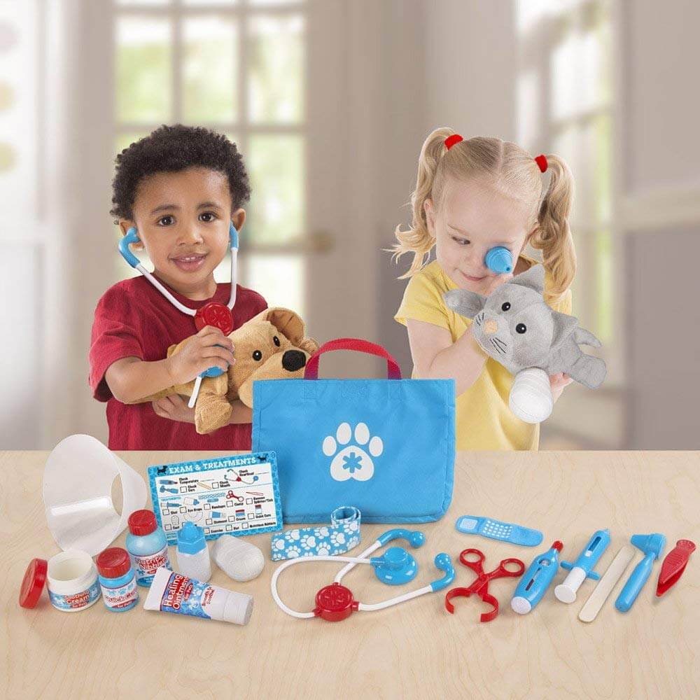 Melissa and doug pet vet store play set