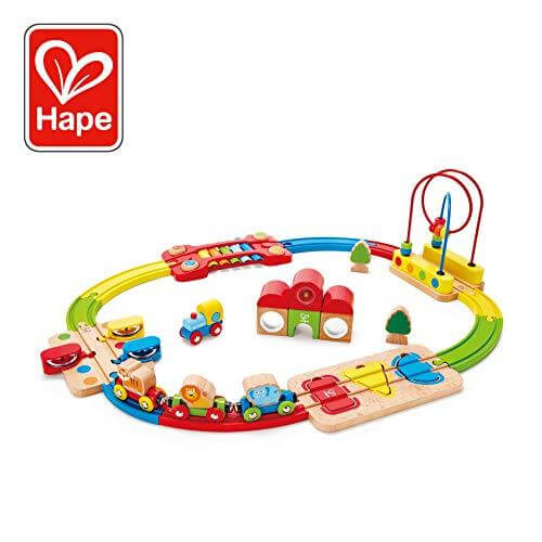 Hape Rainbow Puzzle Railway