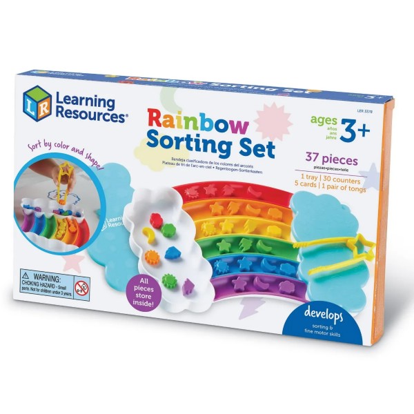 Rainbow Sorting Activity Set