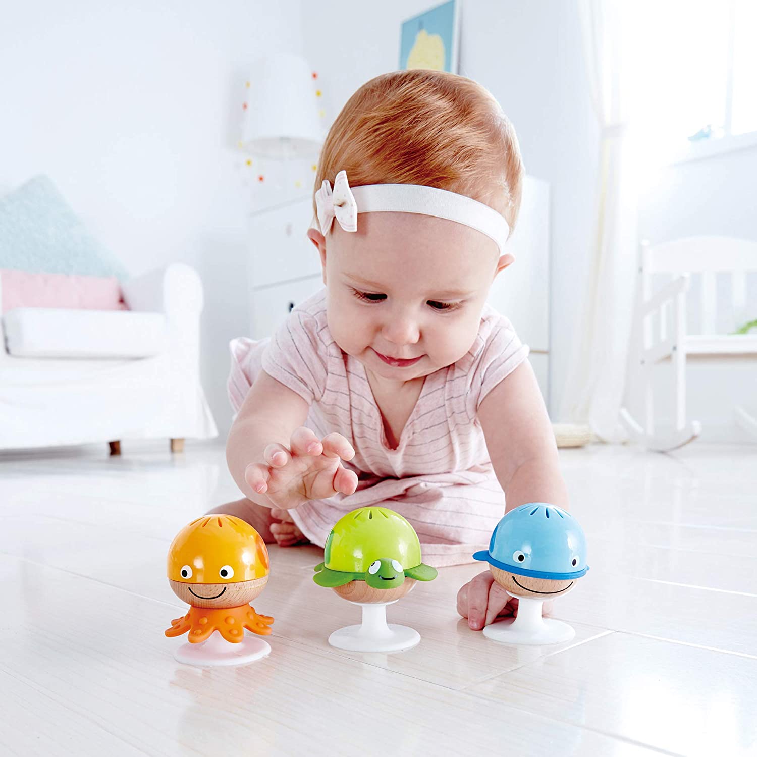 Hape Stay-Put Rattle Set