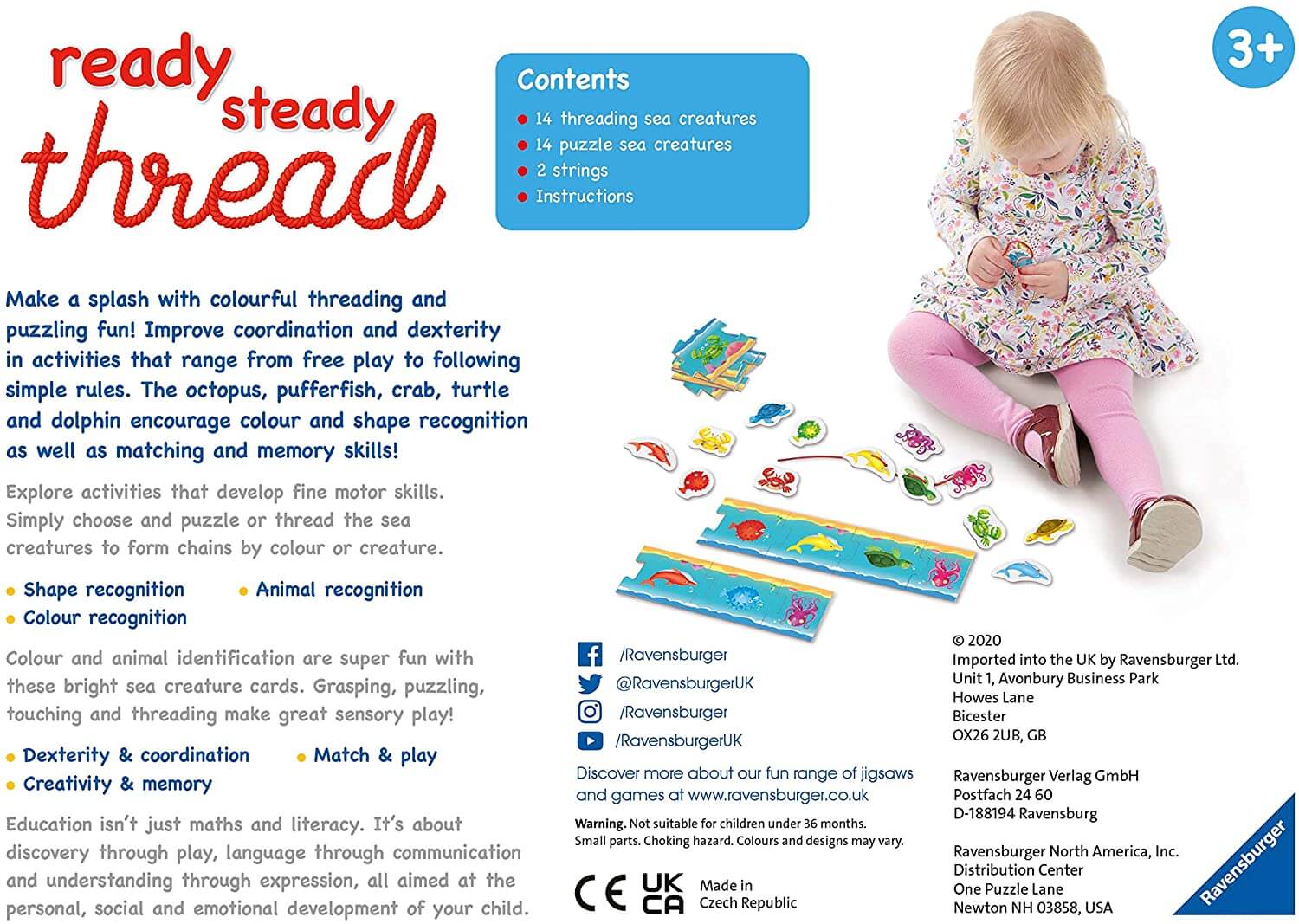 Ravensburger Ready, Steady, Thread Game