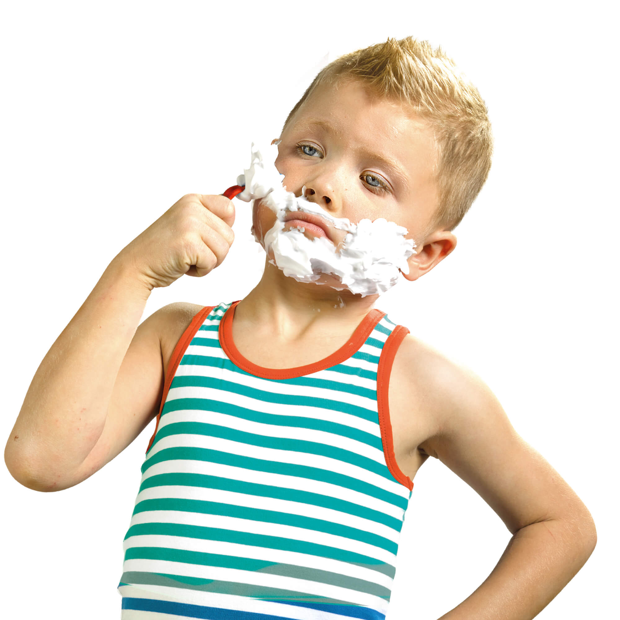 Shaving with Foam Imaginative Play