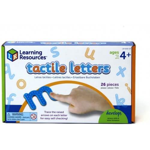 Tactile Sensory Letters Set