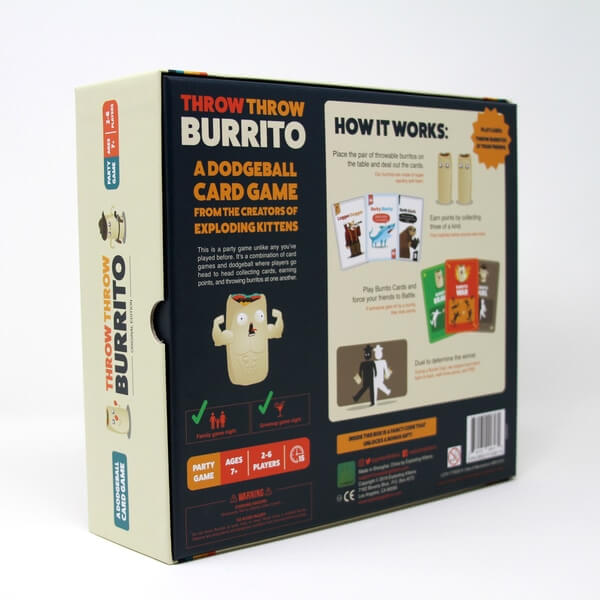 Throw Throw Burrito by Exploding Kittens