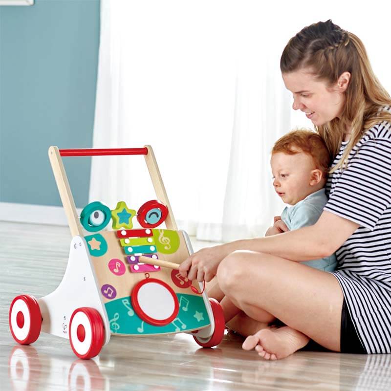 Musical walker store for babies