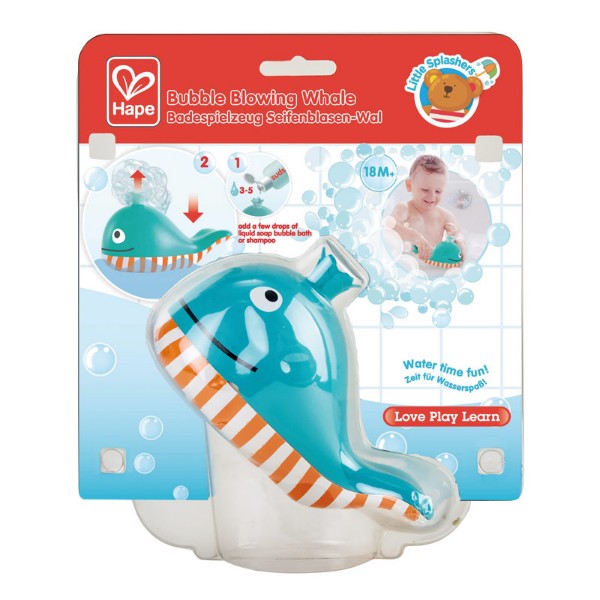 Bubble Blowing Whale - Hape